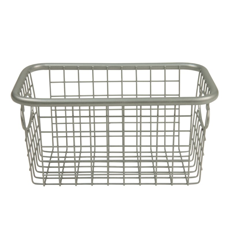 Latitude Run Small Metal Basket & Reviews | Wayfair.ca